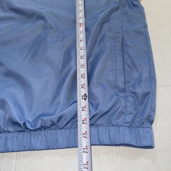 Footjoy Windbreaker Mens M Blue Golf Performance Short Sleeve Pullover Jacket - Picture 13 of 14